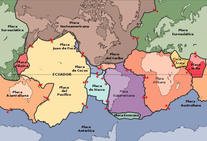 Placas tectonicas