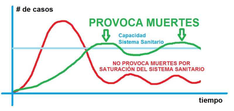 curvas covid 19 con rebrotes